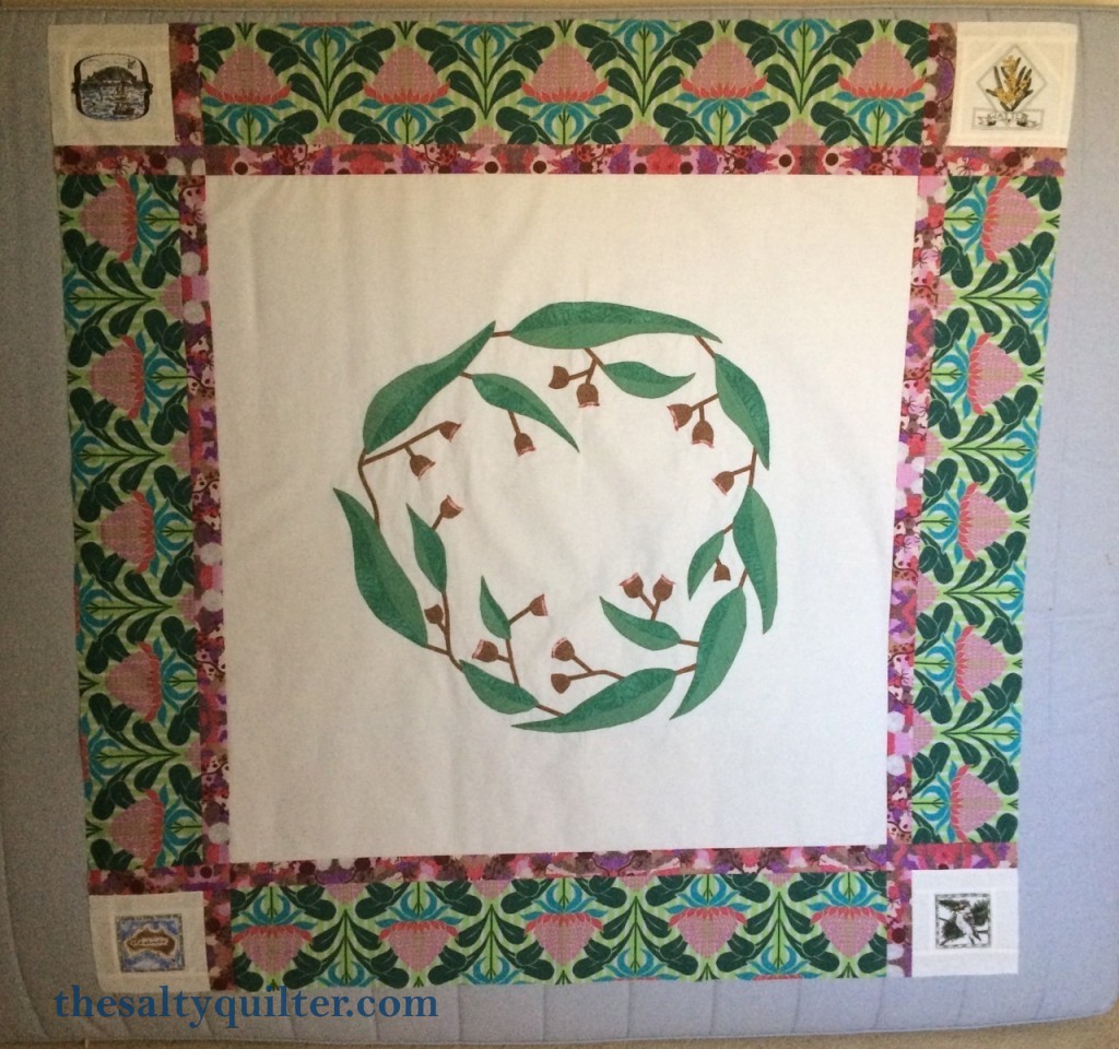 The Salty Quilter - I still Call Australia Home - Quilt Top
