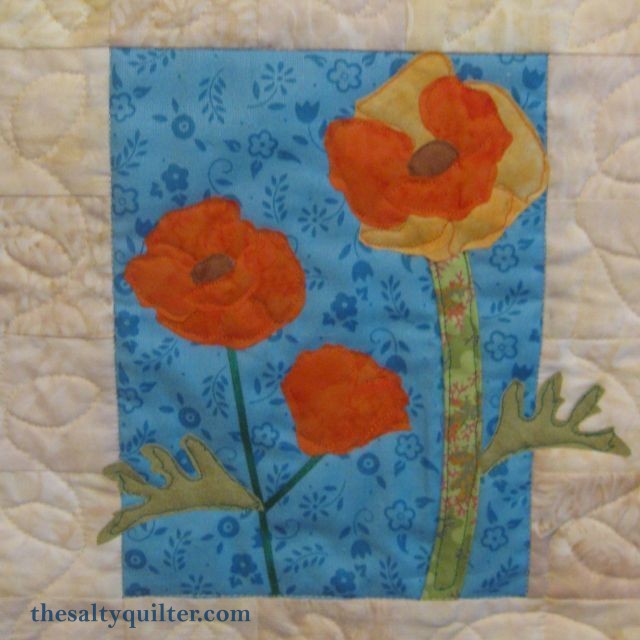 The Salty Quilter - California Poppies