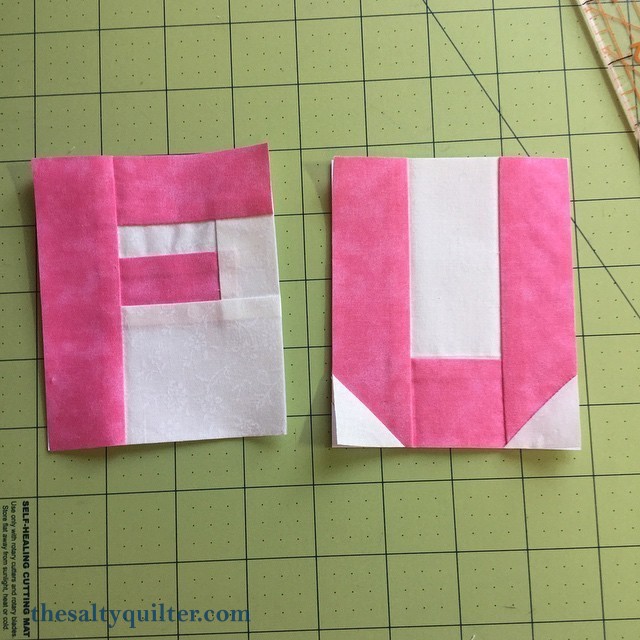 Fuck the Patriarchy Quilt - FU letters