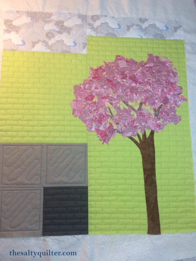 The Salty Quilter - Springtime in Greenslopes - Quilting done