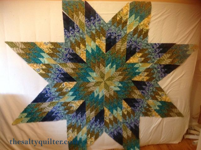 The Salty Quilter - Star of India - Star