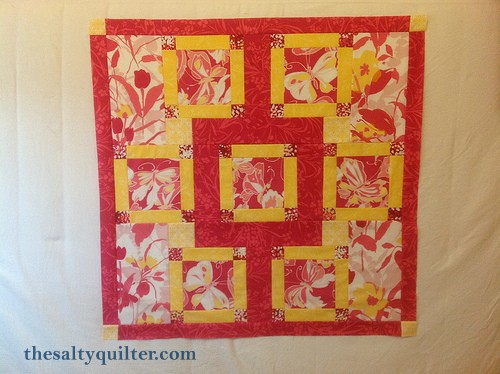 The Salty Quilter - Taking Flight - quilt top