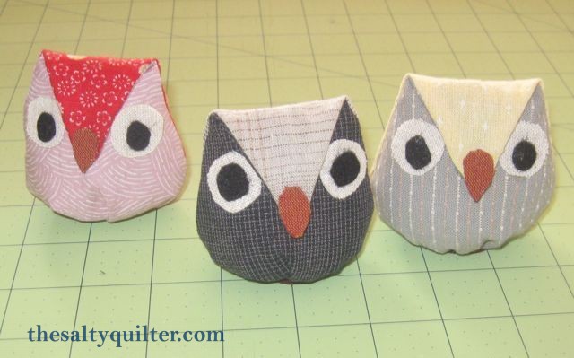 The Salty Quilter - Owl Softies - Little