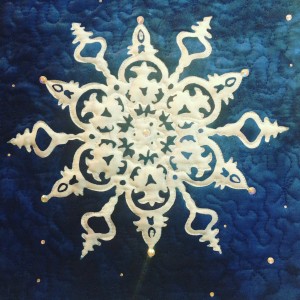 The Salty Quliter - Sparkle Snowflake