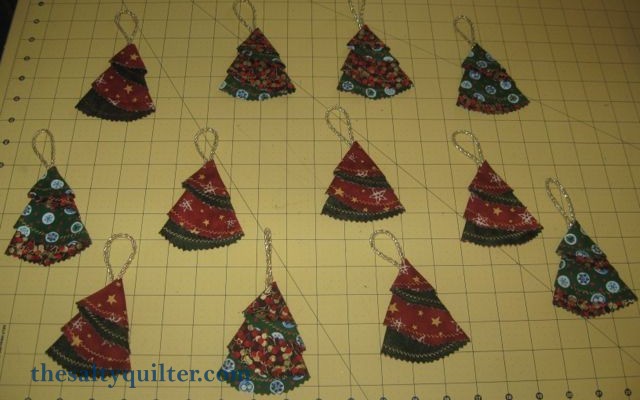 The Salty Quilter - Christmas Tree Ornaments