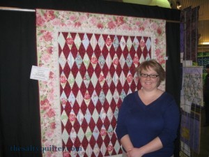 The Salty Quilter - Grandma's Roses - At the show