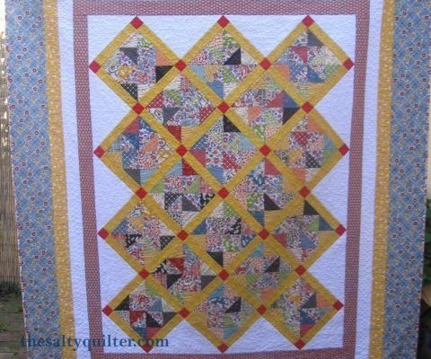 The salty Quilter - Hazel's Pinwheels - Finished