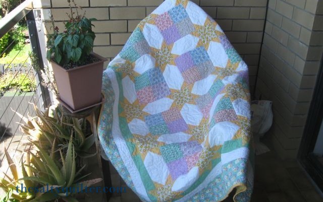 The Salty Quilter - Sunny Stars - Finished