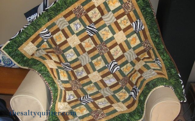 The Salty Quilter - Wild Side - Finished